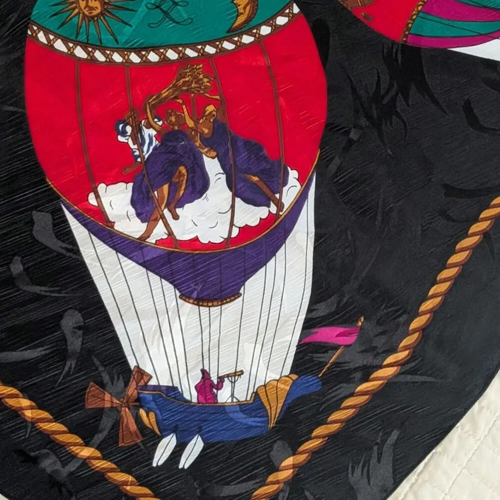 80s Hot Air Balloon Scarf